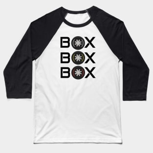 Box Box Box F1 Baseball T-Shirt